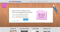 Desktop Screenshot of barryfunenglish.com